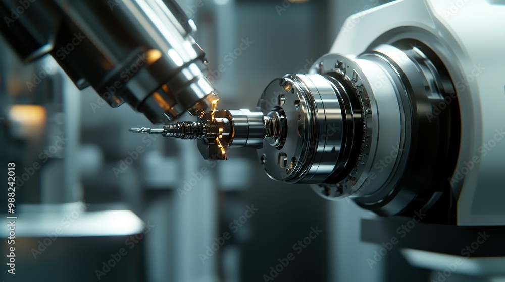 Precision Engineering: An Industrial Drill in Action Precision Engineering: An Industrial Drill in Action