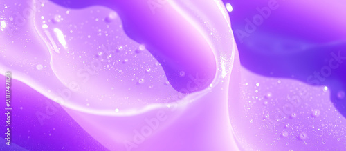Wallpaper Mural Abstract Purple Liquid Background with Water Droplets Torontodigital.ca