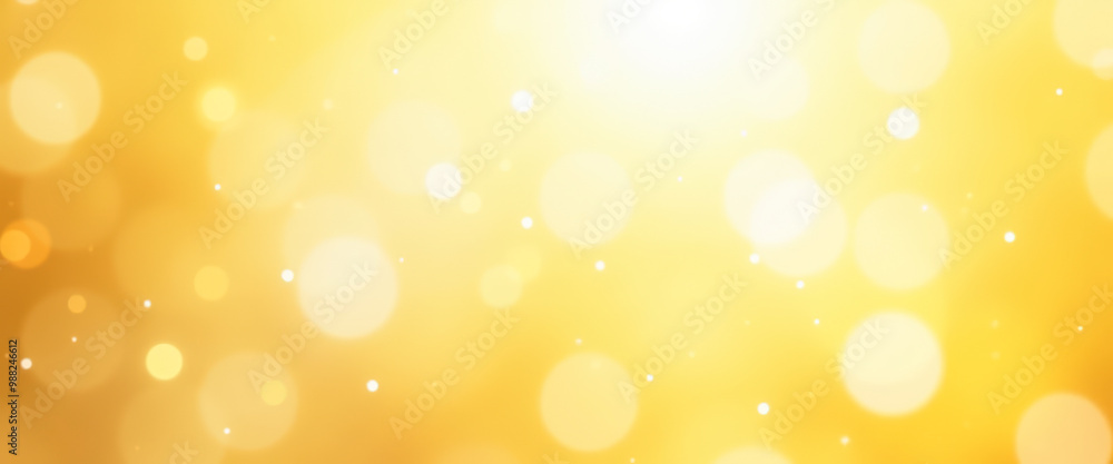 Abstract Golden Bokeh Background Abstract Golden Bokeh Background