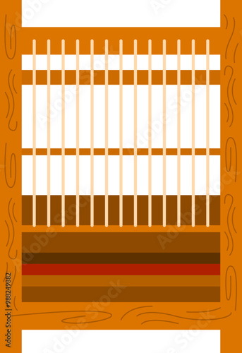 Weaving kit loom alat tenun
