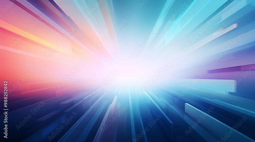 Fototapeta premium abstract blurry glass background walpaper, Abstract rainbow background.