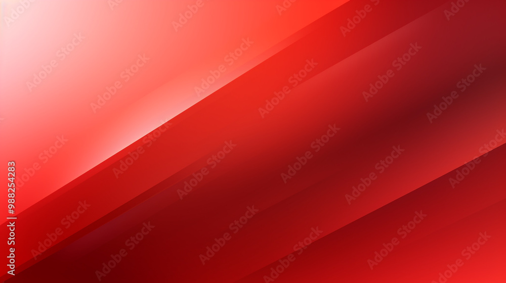 Bold red geometric elements floating over a dreamy, red Mordan business line background. Bold red geometric elements floating over a dreamy, red Mordan business line background.