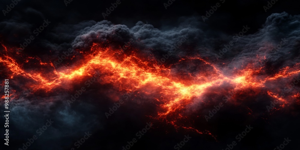Digital art piece that appears to be fiery Fire background with space Digital art piece that appears to be fiery Fire background with space