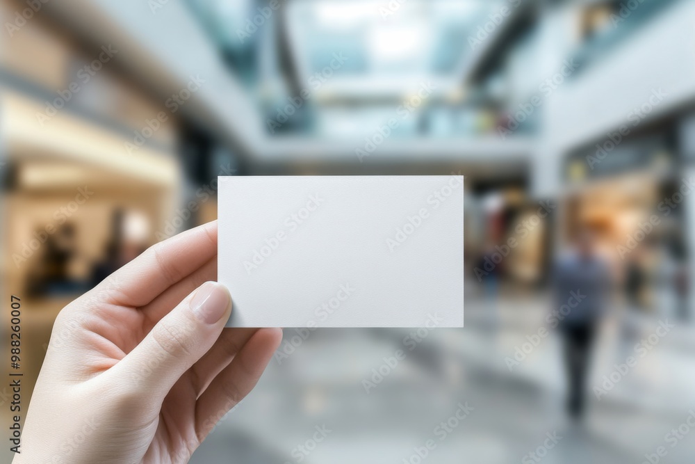 Hand holding blank white business card front modern PNG ticket mockup, transparent Hand holding blank white business card front modern PNG ticket mockup, transparent