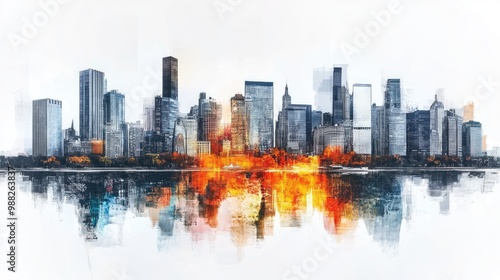 Skyline Tribute to Accomplished Entrepreneur