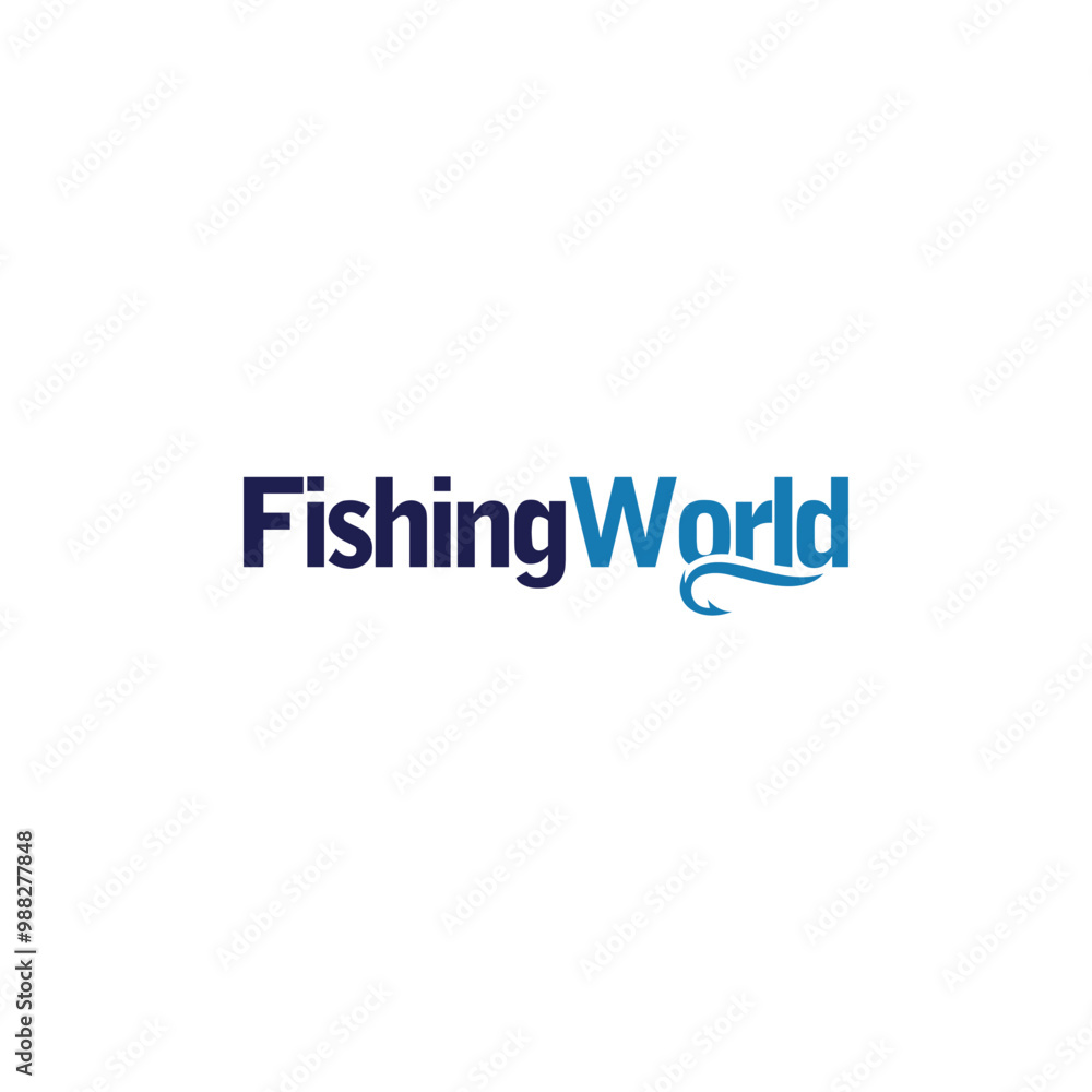 Fishing World Icon Logo icon Fishing World Icon Logo icon