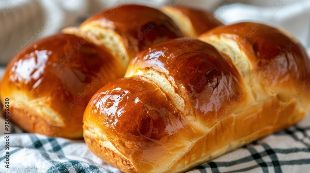 Brioche: A rich, buttery bread with a gentle sweetness, ideal for sandwiches or French toast, renowned for its soft, pillowy texture.
Brioche: A rich, buttery bread with a gentle sweetness, ideal for sandwiches or French toast, renowned for its soft, pillowy texture.