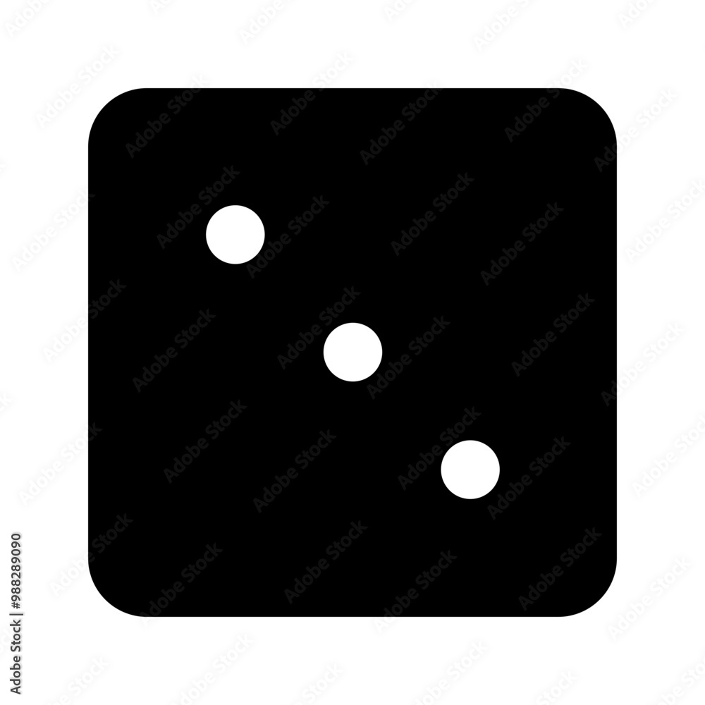 Dice Three Icon Dice Three Icon