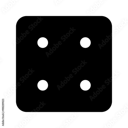 Dice Four Icon