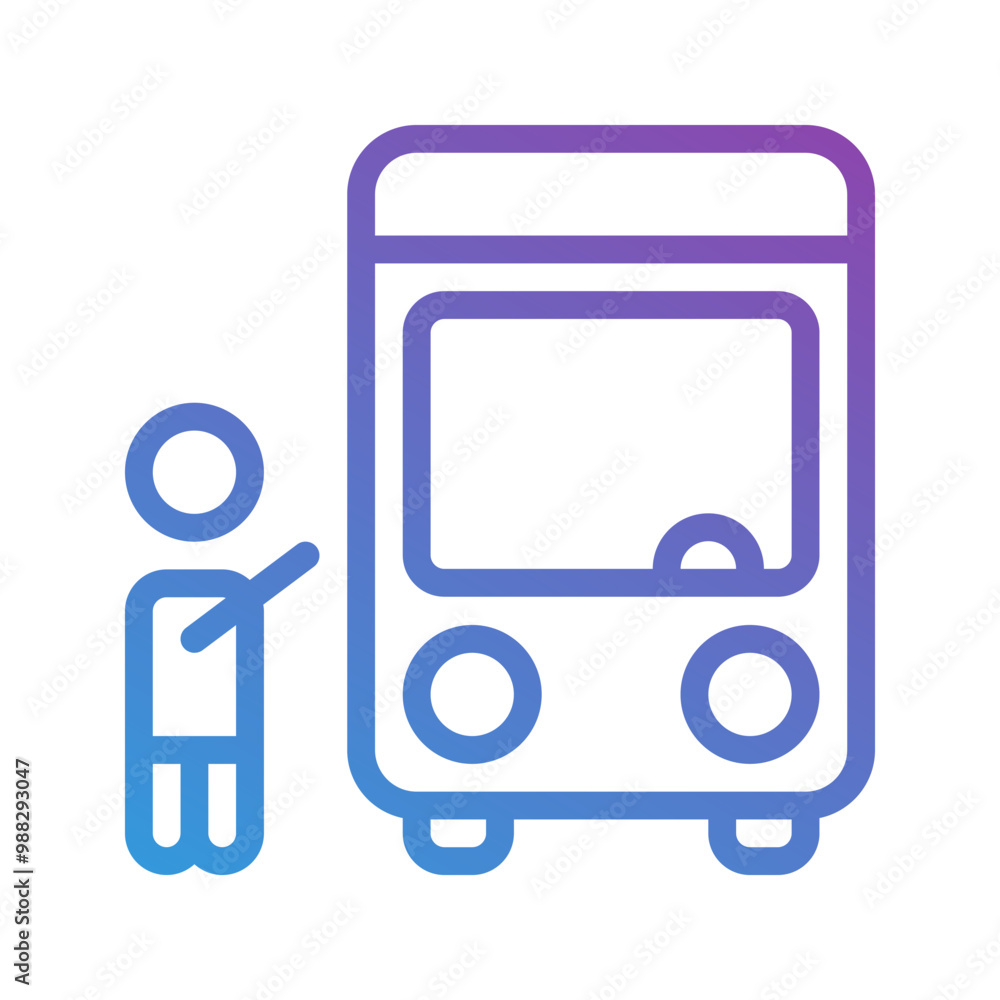 Shuttle bus gradient icons. enhance Your travel and public transit designs. editable stroke, suitable for websites, UI and interfaces. Shuttle bus gradient icons. enhance Your travel and public transit designs. editable stroke, suitable for websites, UI and interfaces.