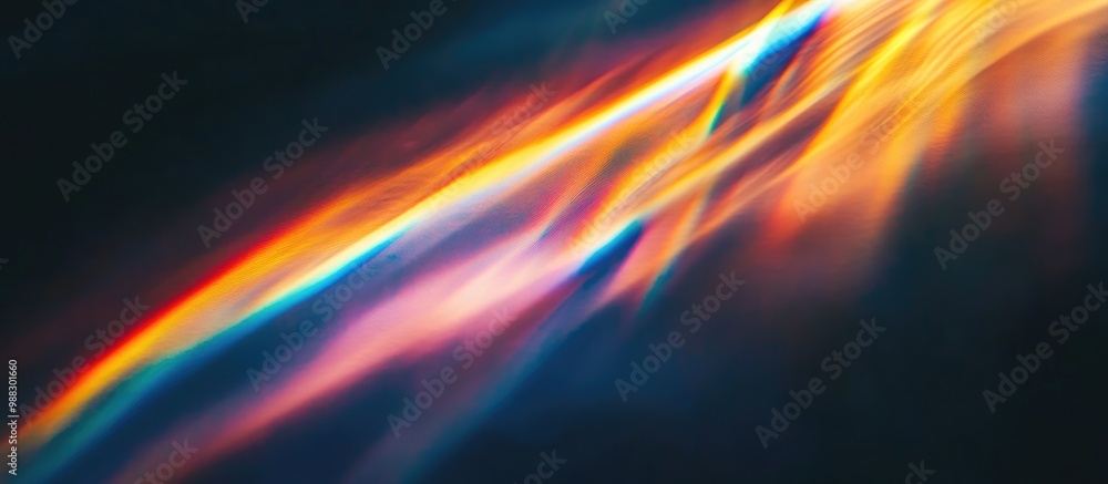 Abstract photography of a rainbow on a dark background featuring unique designs suitable for banners panels and computer desktop backgrounds Surreal light dispersion effects Abstract photography of a rainbow on a dark background featuring unique designs suitable for banners panels and computer desktop backgrounds Surreal light dispersion effects