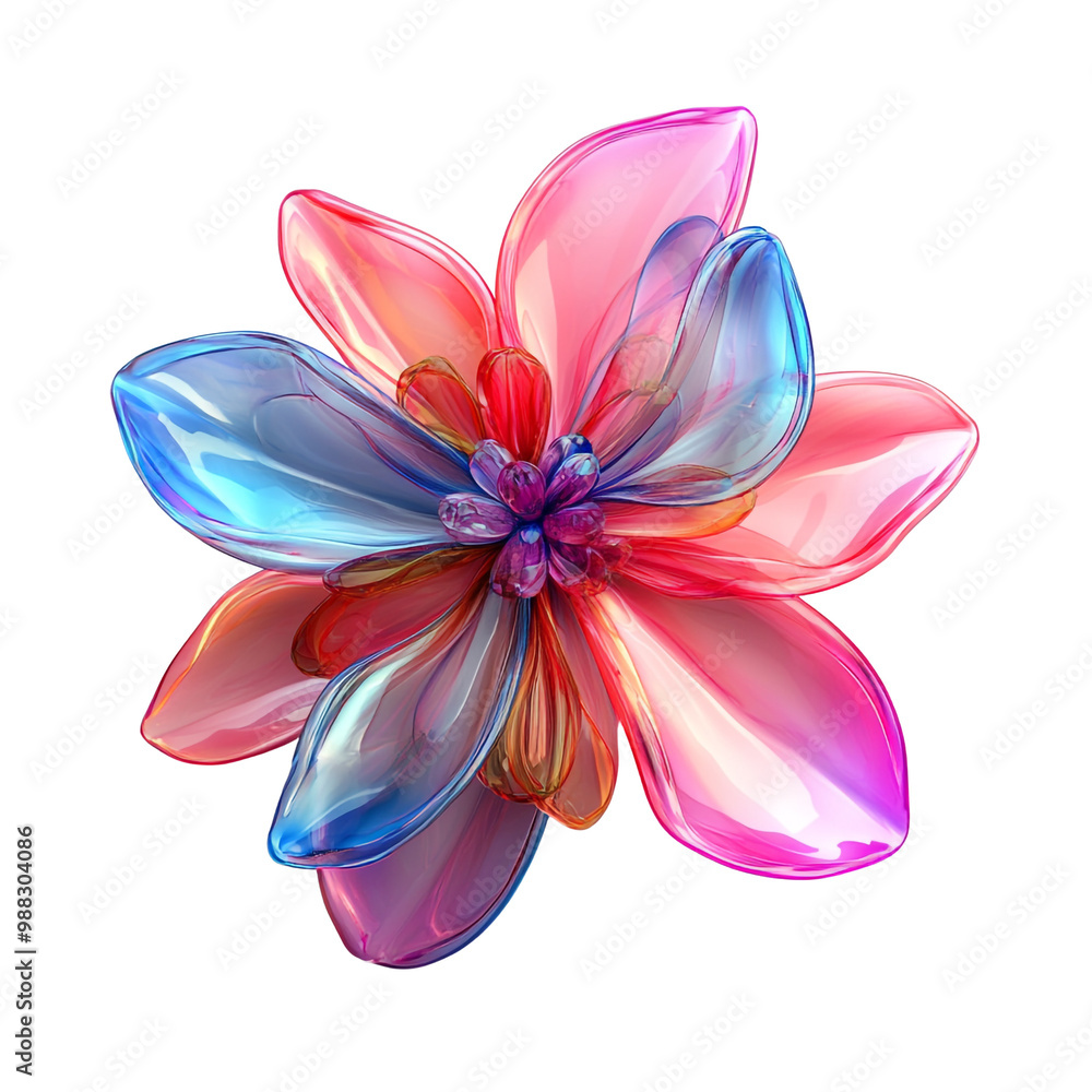 Abstract Floral Design