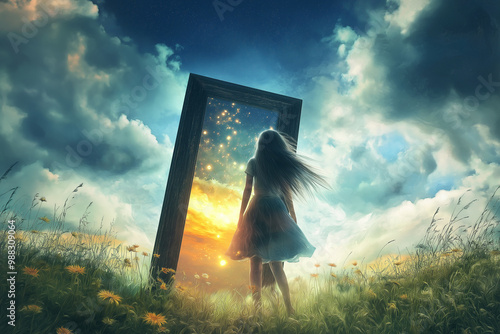 The Girl and the Mirror