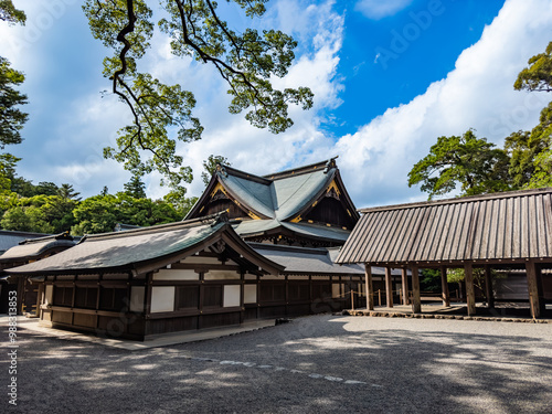 Kotai Jingu temple or Ise Jingu Naiku, in Ise, Mie, Japan