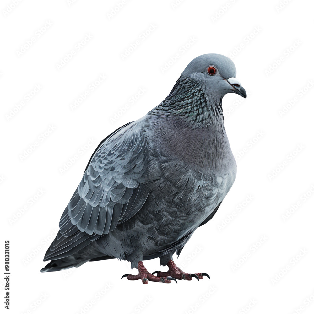Naklejka premium Pigeon Closeup