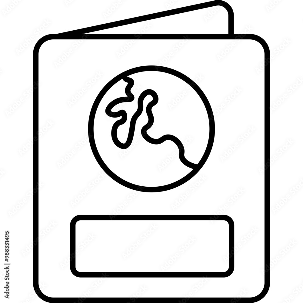 Visa Imigration Icon