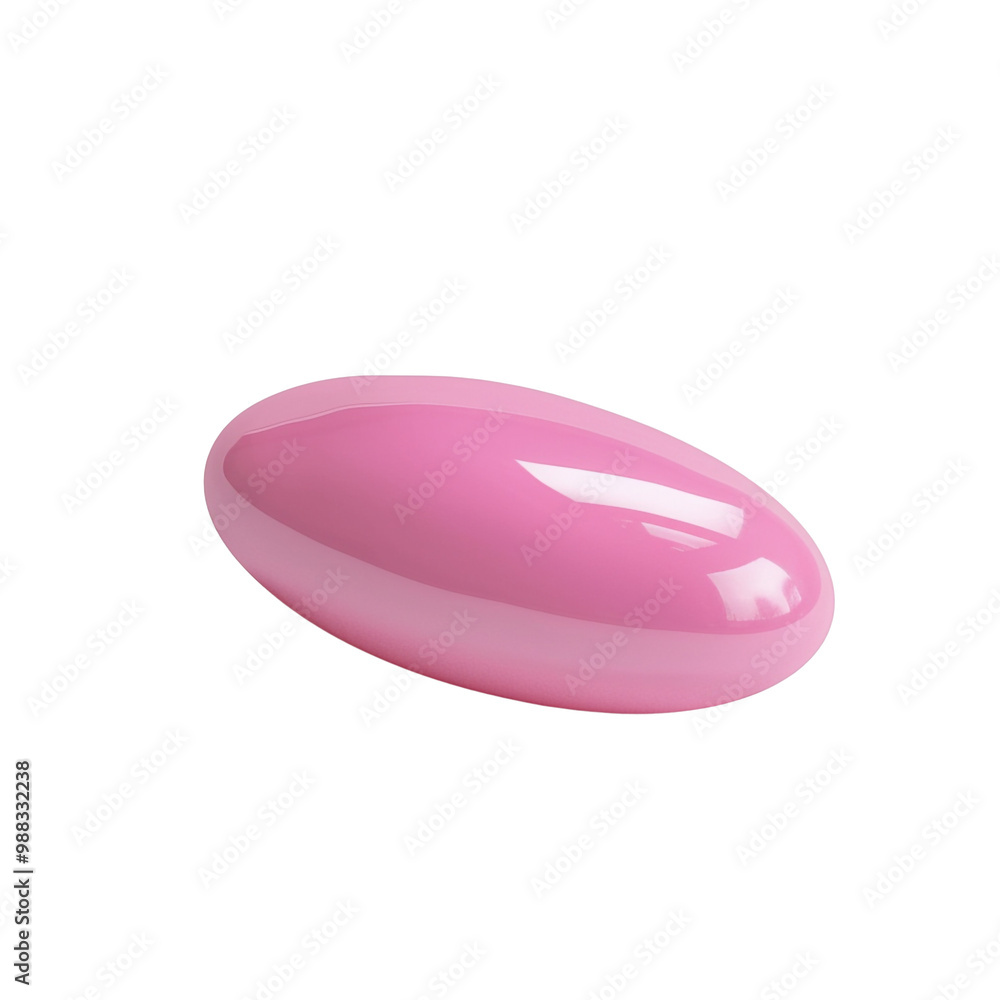 Pink Candy Wrapped in Striped Paper Pink Candy Wrapped in Striped Paper