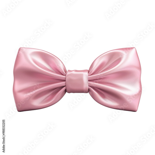 Pink Satin Bow