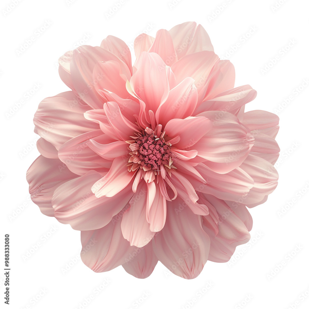 Pink Dahlia Flower Pink Dahlia Flower