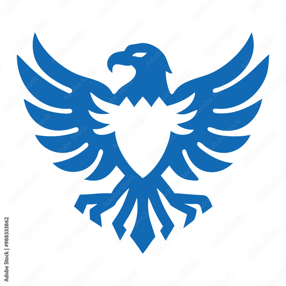 Obraz premium Eagle Bird Logo Vector Template. Business Logo Concept
