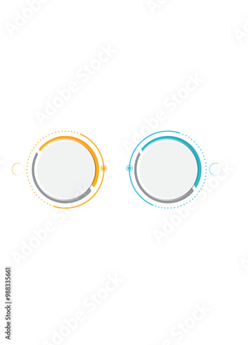 Circular data display design