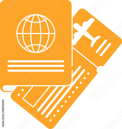 Visa Immigration Icon