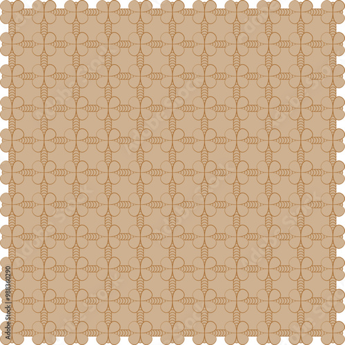 vintage background with lace in earthtone