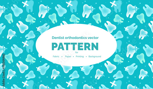 Premium Dental Care and Tooth Cleaning Pattern – Ideal for Fabrics, Dental Clinic Decor, Dentist Uniforms, Tooth-Themed Gifts, and Oral Hygiene Products! 