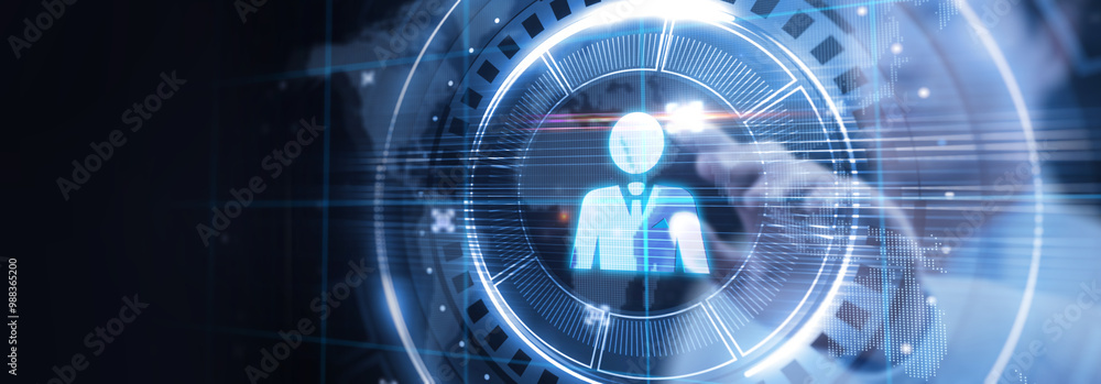 Business, Technology, Internet and network concept. Human Resources HR management recruitment employment headhunting concept. Business, Technology, Internet and network concept. Human Resources HR management recruitment employment headhunting concept.