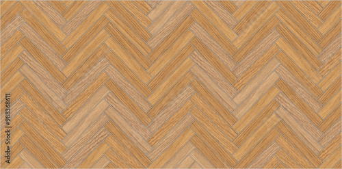 Seamless texture of wood parquet (herringbone). Wall and Floor natural pattern.