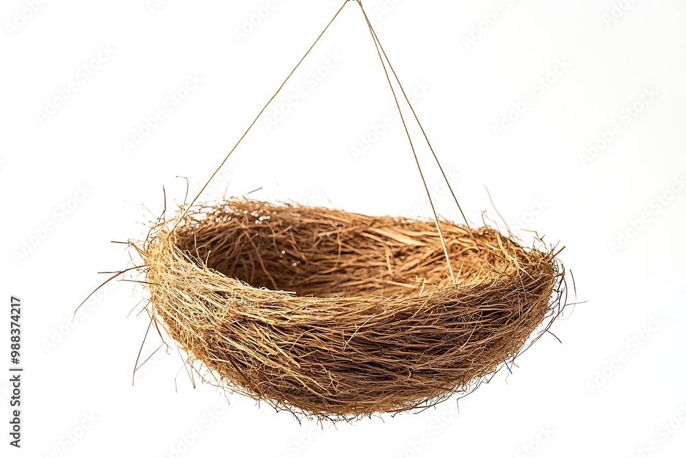 bird nest isolated on white background bird nest isolated on white background