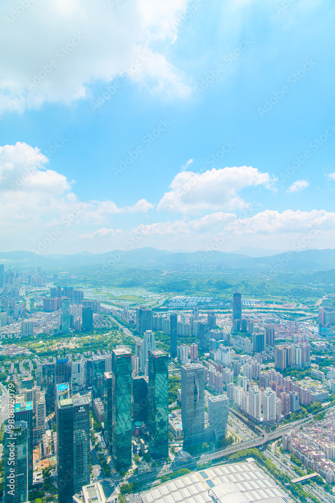 Naklejka premium 中国 深圳