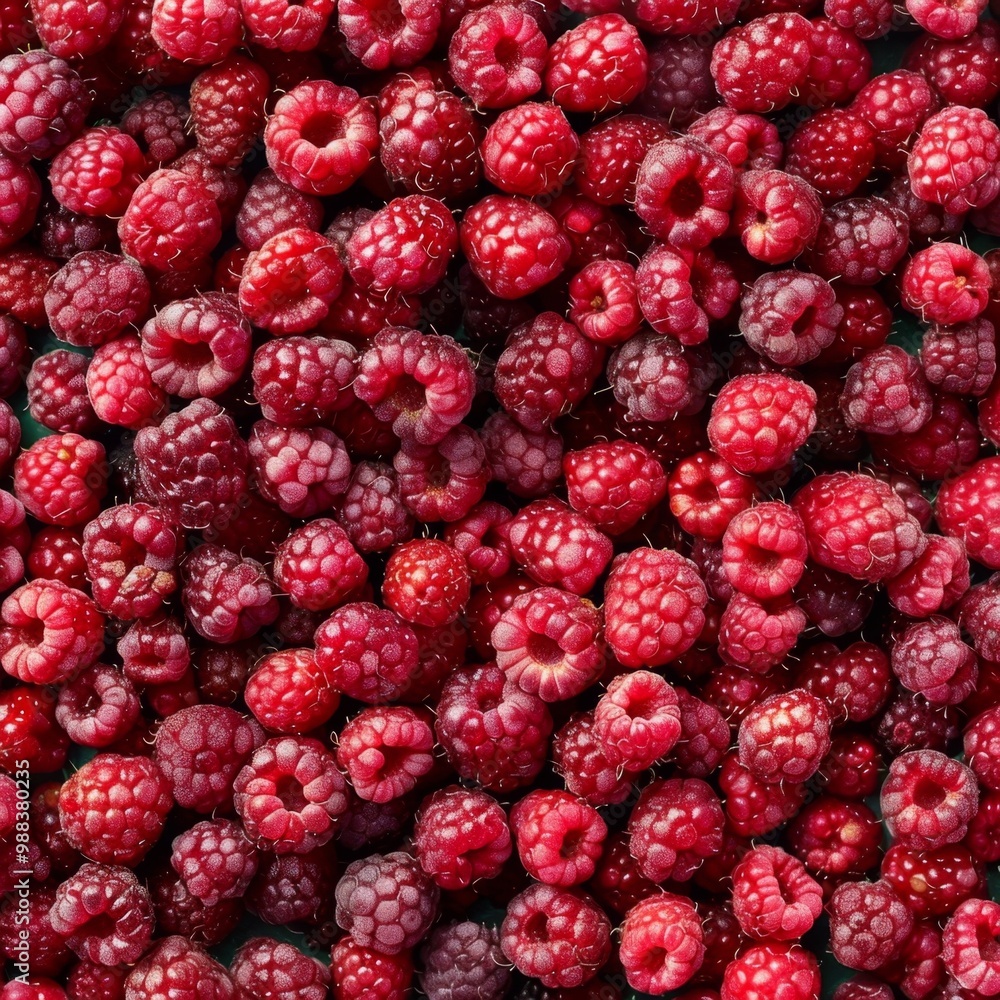Raspberry berries texture background, Rubus idaeus fruits pattern, many red-fruited raspberries mockup Raspberry berries texture background, Rubus idaeus fruits pattern, many red-fruited raspberries mockup