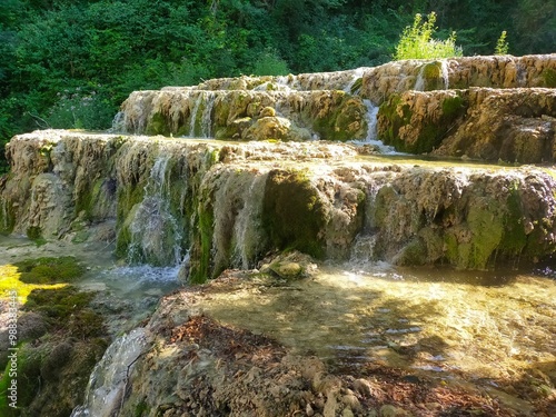 Cascada de Orbaneja del Castillo, Orbaneja del Castillo, Burgos, España 