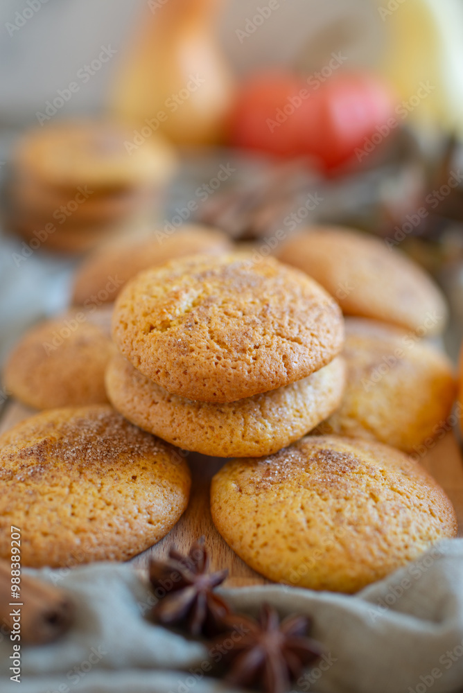 Pumpkin and oatmeal drop cookies Pumpkin and oatmeal drop cookies