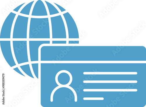 Immigration Visa Icon