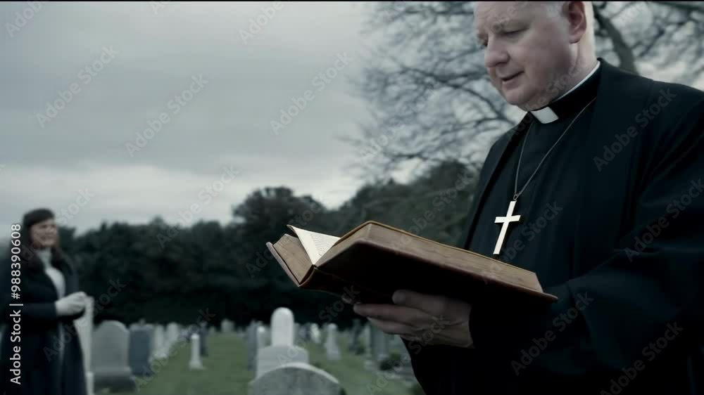 priest giving a eulogy at a funeral priest giving a eulogy at a funeral