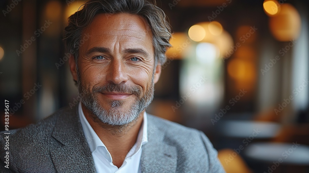 mature businessman with tablet in hotel room mature businessman with tablet in hotel room