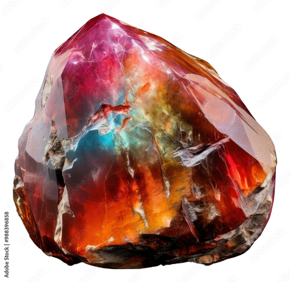 Obraz premium PNG Polished gem gemstone mineral crystal.
