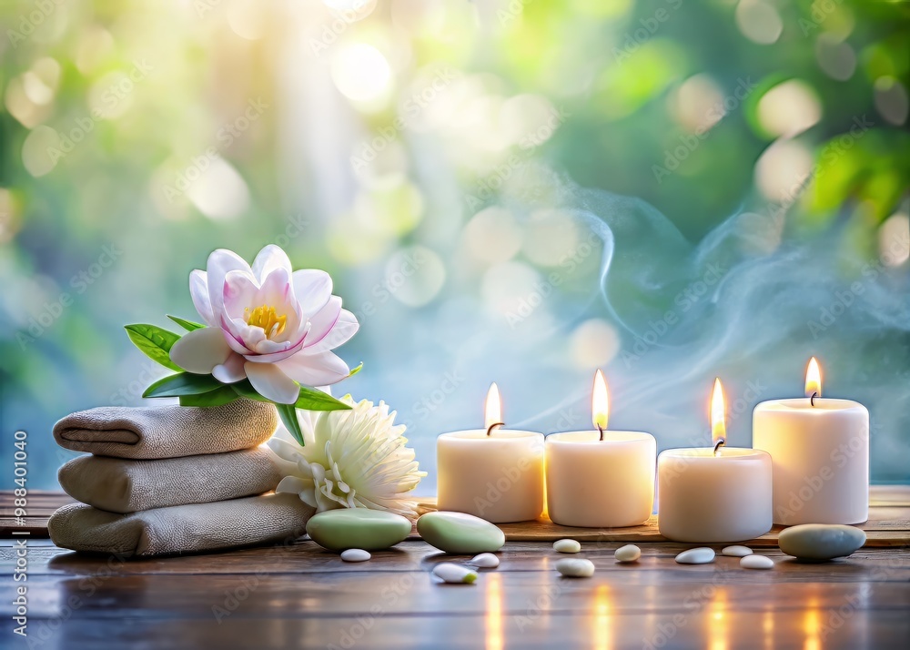 Soft and Soothing Background for Mindfulness and Self-Care Materials Soft and Soothing Background for Mindfulness and Self-Care Materials