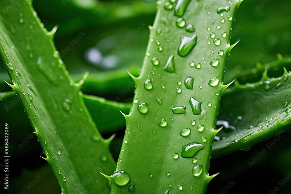 Aloe Vera Green Leaves Close Up, Aloe Vera Plant, Fresh Aloevera, Very Useful Herbal Medicine Aloe Vera Green Leaves Close Up, Aloe Vera Plant, Fresh Aloevera, Very Useful Herbal Medicine