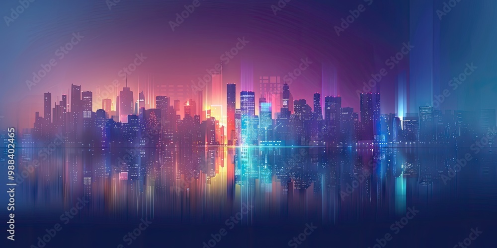 Cityscape at Night, Bokeh Texture Background, Blurry Street Banner, City Light Nightlife Mockup Cityscape at Night, Bokeh Texture Background, Blurry Street Banner, City Light Nightlife Mockup