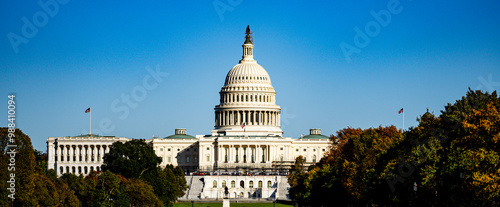 Wallpaper Mural Washington D. C. Capitol. Congress. American Capitol Building. United States Capital. Washington, US landmark. USA Supreme Court. Washington monument. Washington city. Torontodigital.ca