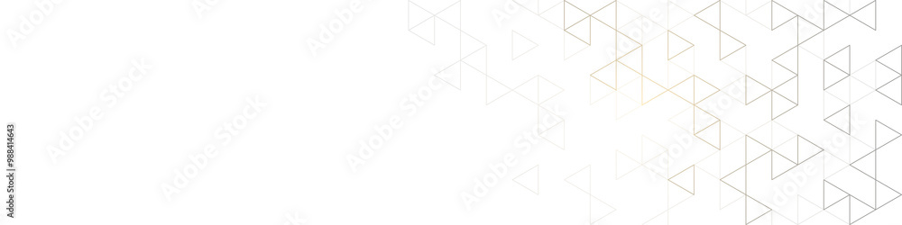 Graphic design element for web page or banner with a geometric pattern of triangle shapes Graphic design element for web page or banner with a geometric pattern of triangle shapes