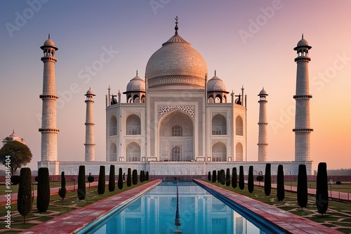 Taj Mahal Architectural Inspiration and Cultural Heritage in Agra India