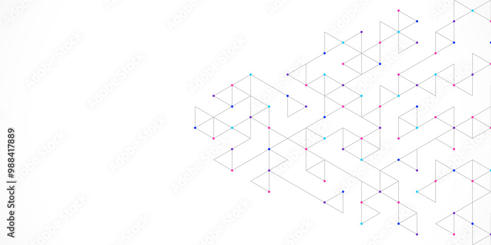 Abstract background with simple geometric figures and dots. Graphic design element and polygonal shape pattern Abstract background with simple geometric figures and dots. Graphic design element and polygonal shape pattern