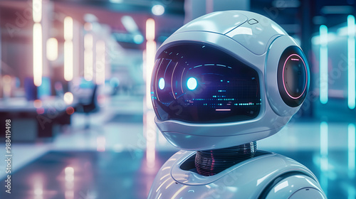 Artificial intelligence integrated into modern working processes and workflows, showcasing the role of AI in automation, decision-making, and optimizing productivity in business and technology.