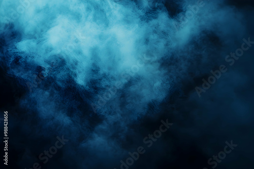 Wallpaper Mural Abstract Blue Smoke Background Torontodigital.ca