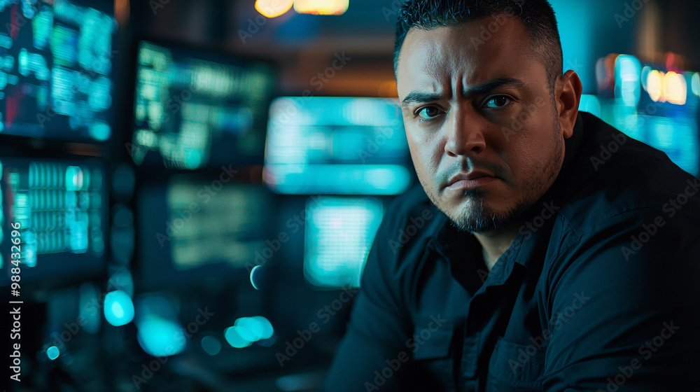 Cybersecurity Expert in a Secure Control Room Cybersecurity Expert in a Secure Control Room