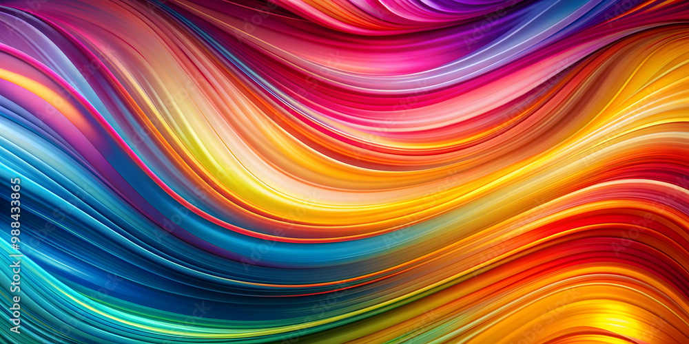 Fototapeta premium Vibrant abstract background with dynamic patterns and colors, abstract, bright, colorful, vibrant, dynamic, backdrop, design